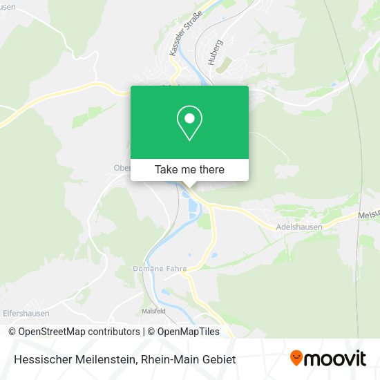 Карта Hessischer Meilenstein