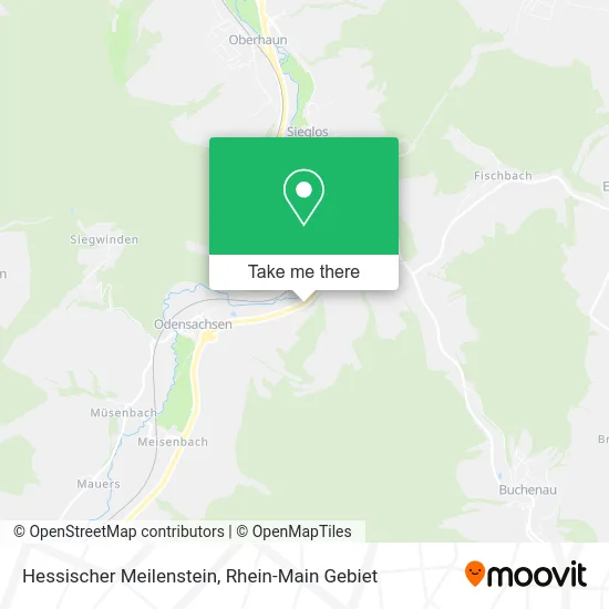 Карта Hessischer Meilenstein