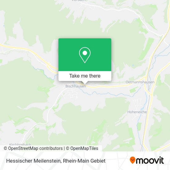 Карта Hessischer Meilenstein