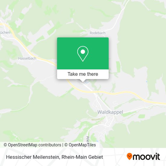 Карта Hessischer Meilenstein
