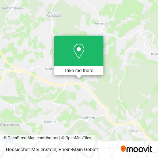 Карта Hessischer Meilenstein