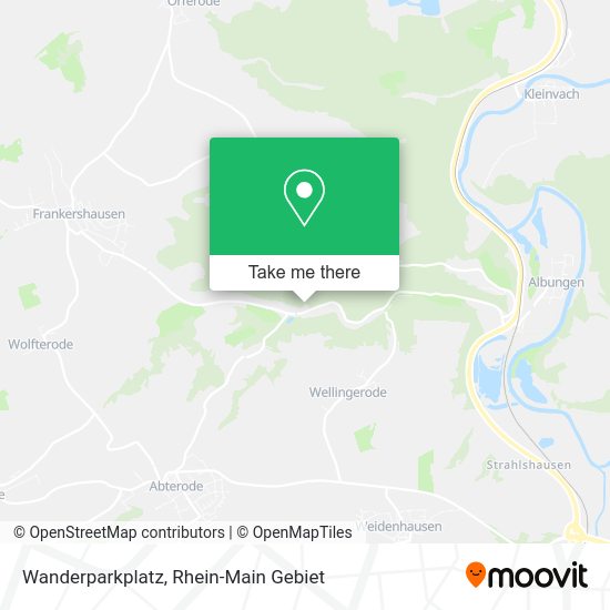 Карта Wanderparkplatz