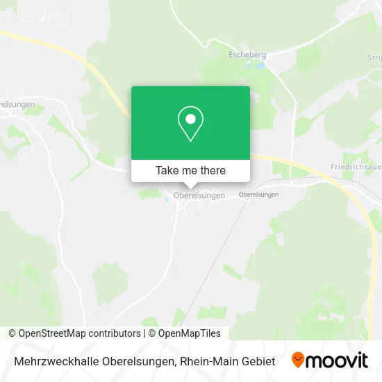 Карта Mehrzweckhalle Oberelsungen