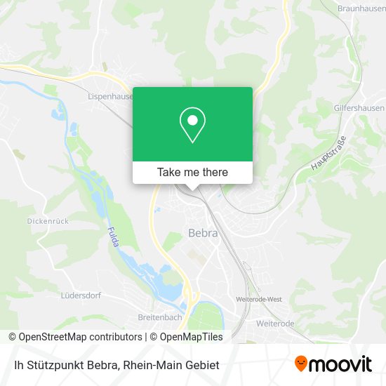 Карта Ih Stützpunkt Bebra