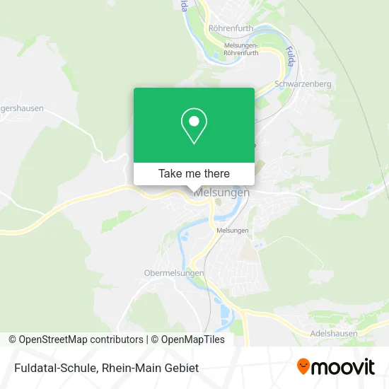 Карта Fuldatal-Schule