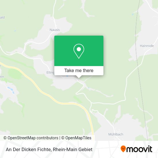 Карта An Der Dicken Fichte