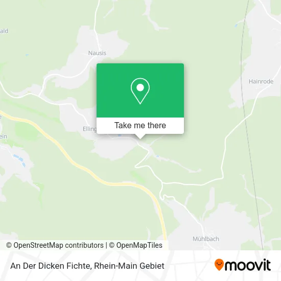 Карта An Der Dicken Fichte