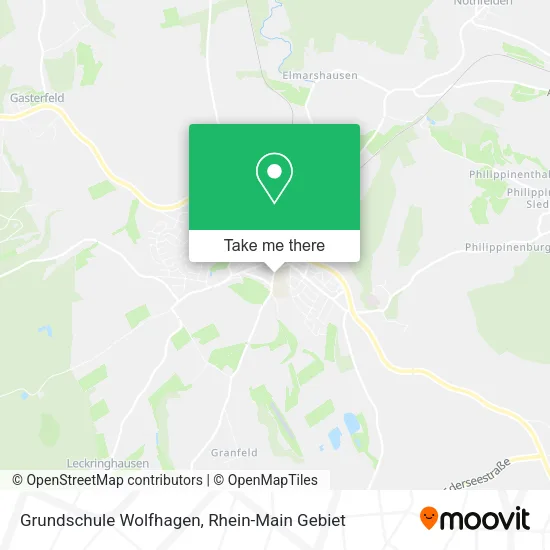 Карта Grundschule Wolfhagen