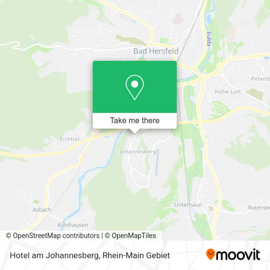 Карта Hotel am Johannesberg