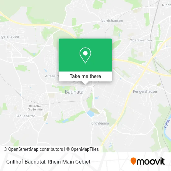 Карта Grillhof Baunatal