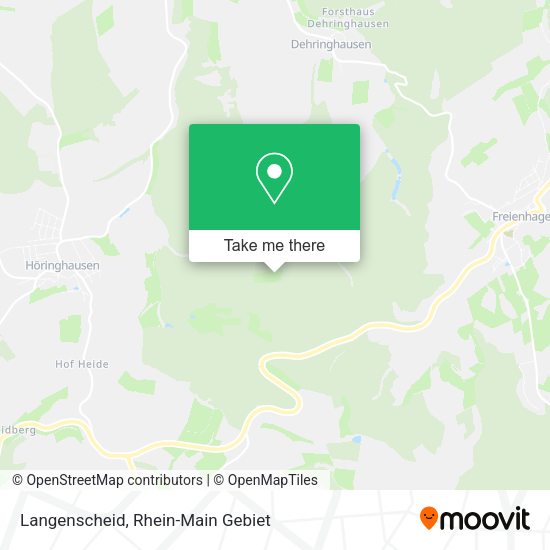 Карта Langenscheid