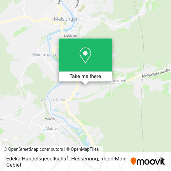 Карта Edeka Handelsgesellschaft Hessenring