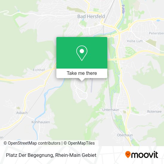 Карта Platz Der Begegnung