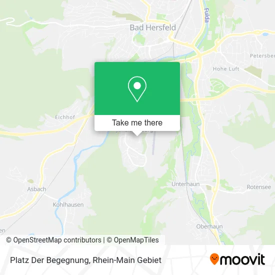 Карта Platz Der Begegnung