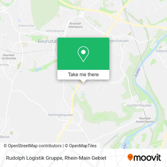 Карта Rudolph Logistik Gruppe