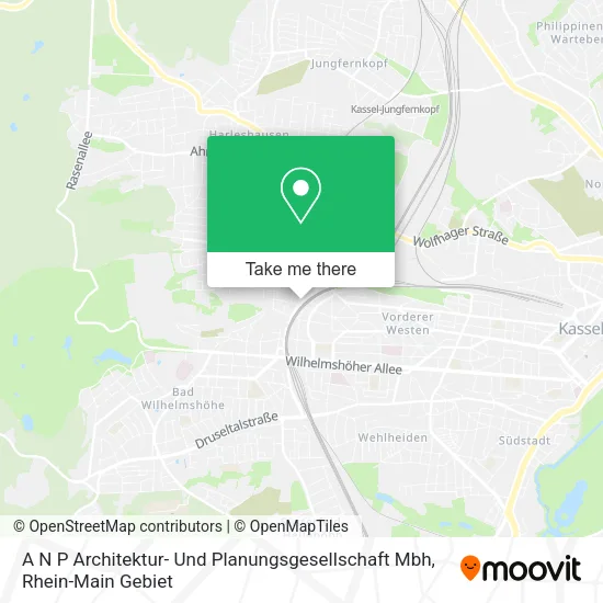 Карта A N P Architektur- Und Planungsgesellschaft Mbh