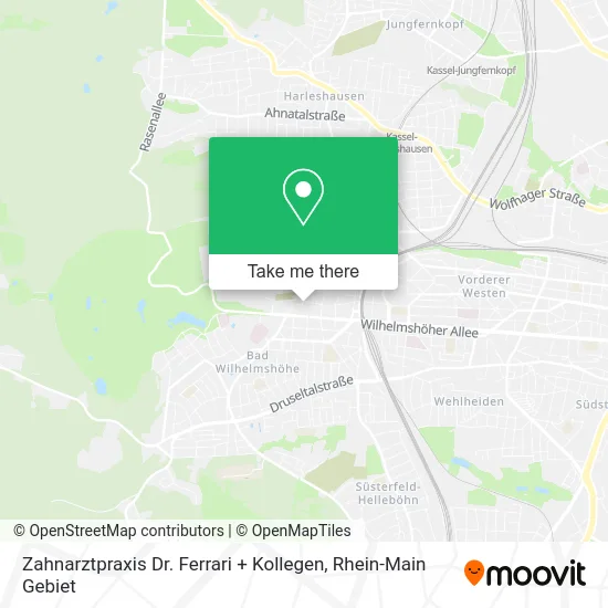 Карта Zahnarztpraxis Dr. Ferrari + Kollegen