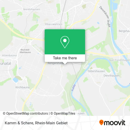 Карта Kamm & Schere