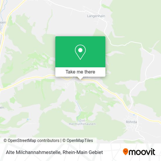 Карта Alte Milchannahmestelle