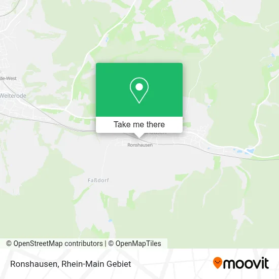 Ronshausen map