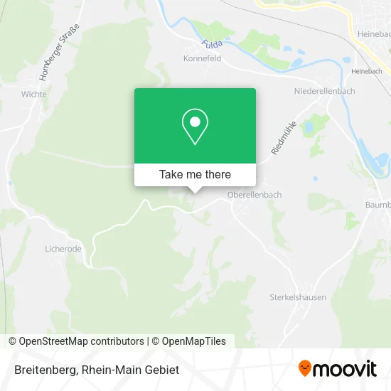 Карта Breitenberg