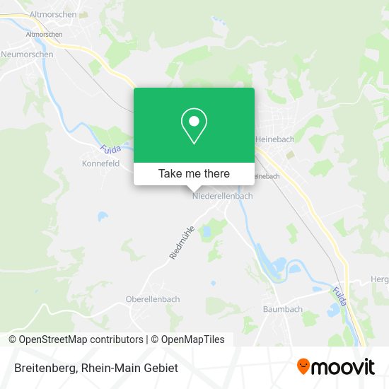 Карта Breitenberg
