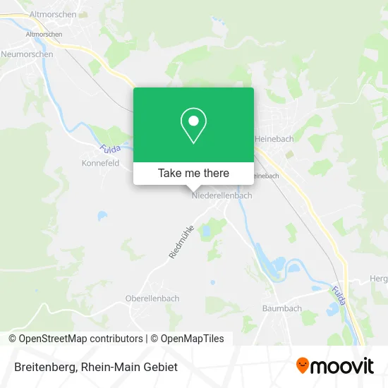 Карта Breitenberg