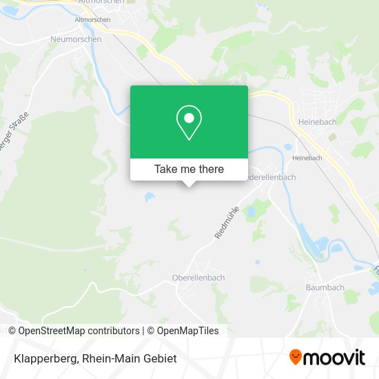 Карта Klapperberg