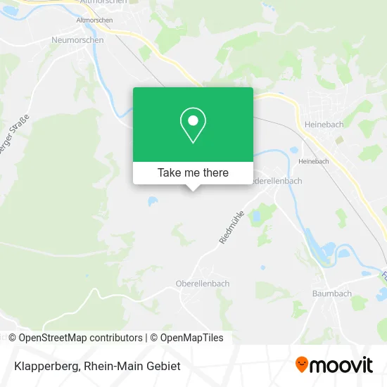 Карта Klapperberg