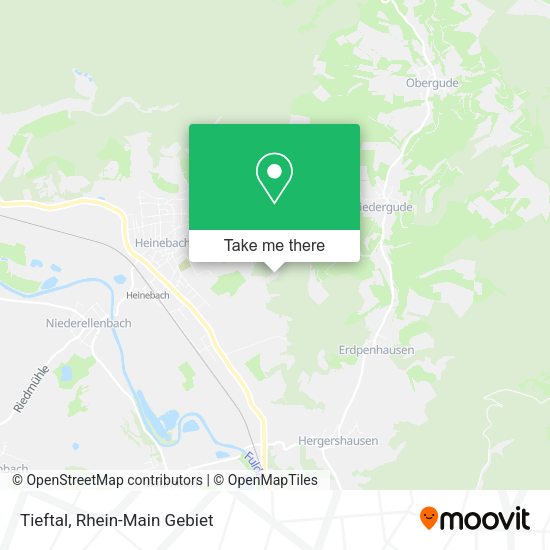 Карта Tieftal