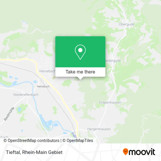 Карта Tieftal