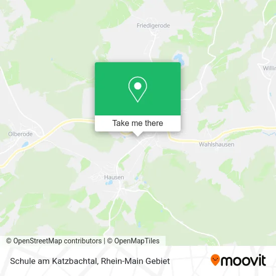 Карта Schule am Katzbachtal