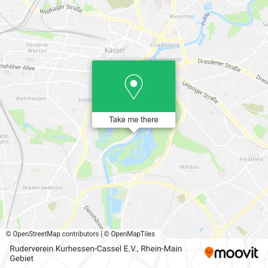 Карта Ruderverein Kurhessen-Cassel E.V.