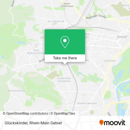 Карта Glückskinder