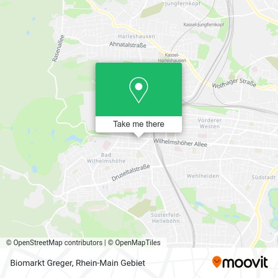 Карта Biomarkt Greger