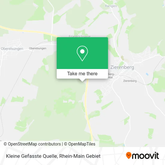 Карта Kleine Gefasste Quelle