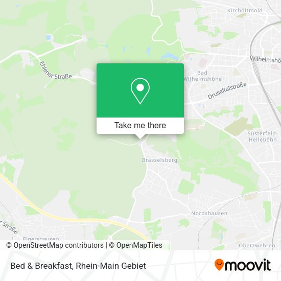 Карта Bed & Breakfast