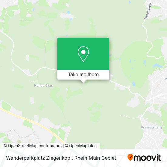 Карта Wanderparkplatz Ziegenkopf