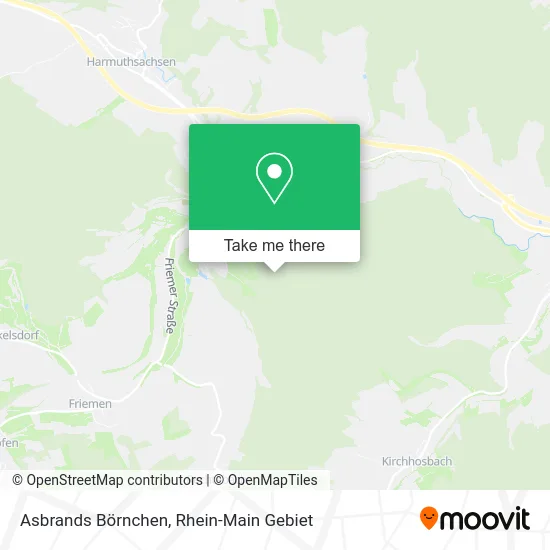 Карта Asbrands Börnchen