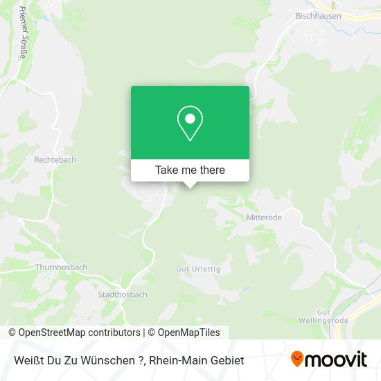 Карта Weißt Du Zu Wünschen ?
