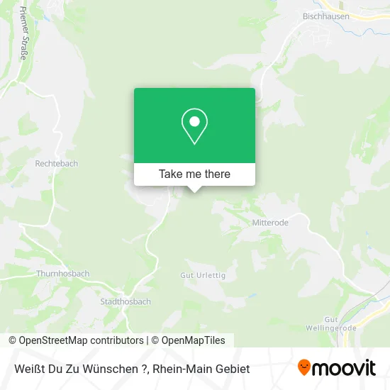 Карта Weißt Du Zu Wünschen ?