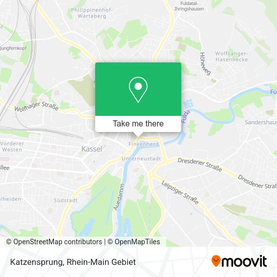 Карта Katzensprung