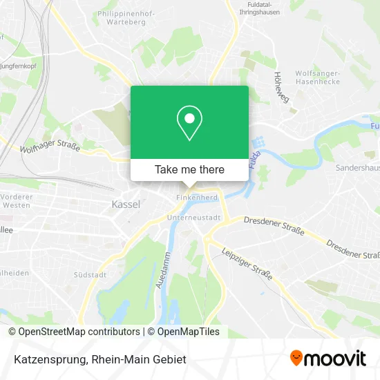 Карта Katzensprung