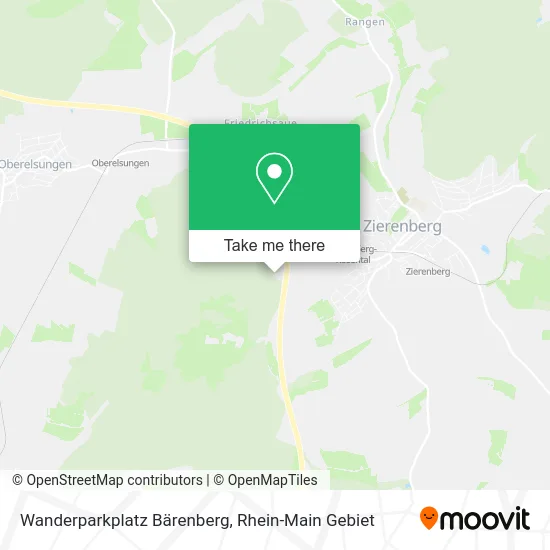 Карта Wanderparkplatz Bärenberg