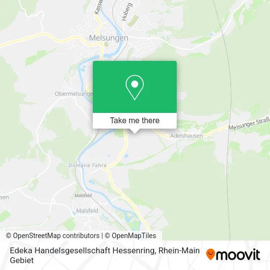 Карта Edeka Handelsgesellschaft Hessenring