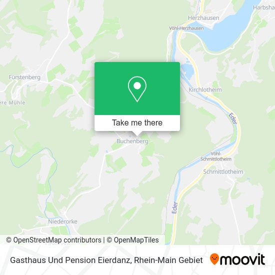 Карта Gasthaus Und Pension Eierdanz
