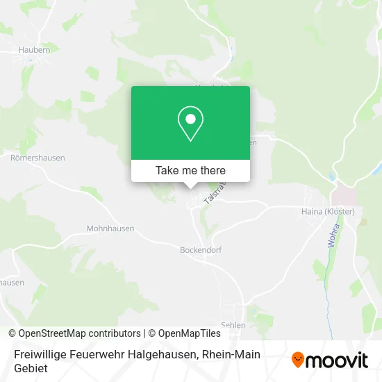 Карта Freiwillige Feuerwehr Halgehausen