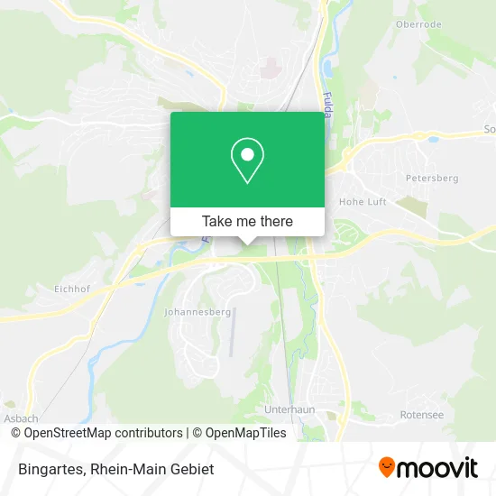 Карта Bingartes