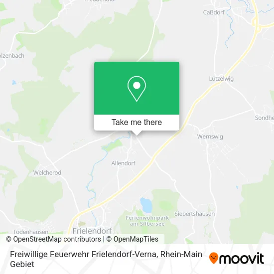 Карта Freiwillige Feuerwehr Frielendorf-Verna