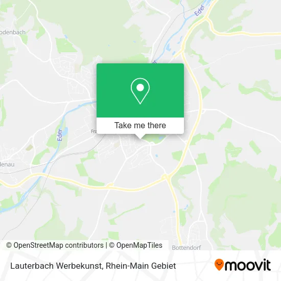 Карта Lauterbach Werbekunst